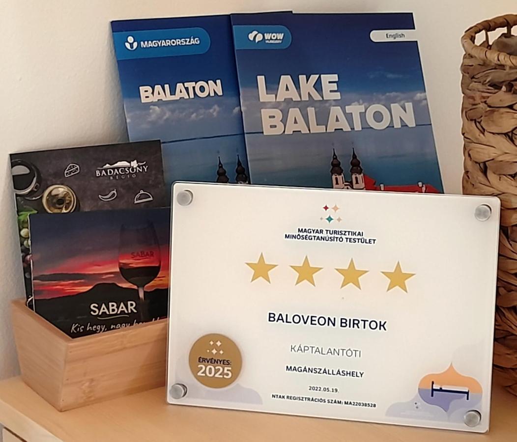 Baloveon Birtok Kaptalantoti Eksteriør billede